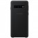 „Samsung“ Silicone Cover apvalks - melns (Galaxy S10)