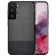 „Bi-Color“ Splicing ādas apvalks - melns (Galaxy S21+)