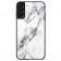 „Marble“ cieta silikona (TPU) apvalks - balts (Galaxy S22+ 5G)