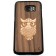 „Crafted Cover“ dabīga koka apvalks - Pūce (Galaxy S7)