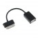 OTG vads - melns (30-pin, Samsung)
