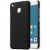 „Nillkin“ Frosted Shield apvalks - melns + ekrāna aizsargplēve (Redmi 4X)