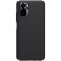 „Nillkin“ Frosted Shield apvalks - melns (Redmi Note 10S / Note 10 4G / Poco M5s)