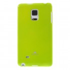 Samsung Galaxy Note Edge Mercury zaļš cieta silikona (TPU) apvalks