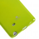 Samsung Galaxy Note Edge Mercury zaļš cieta silikona (TPU) apvalks