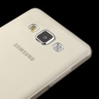 Samsung Galaxy A5 dzidrs (caurspīdīgs) cieta silikona TPU pasaulē planākais pelēks apvalks