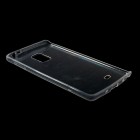 Samsung Galaxy Note Edge dzidrs (caurspīdīgs) cieta silikona TPU pasaulē planākais apvalks