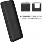 Sony Xperia 10 VI Shell cieta silikona (TPU) apvalks - melns | vacins.lv