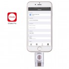 „iDiskk“ Lightning USB 3.0 Flash Drive sudraba 64 Gb atmiņa
