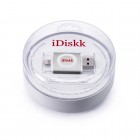 „iDiskk“ Lightning USB 3.0 Flash Drive sudraba 32 Gb atmiņa