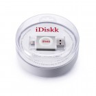 „iDiskk“ Lightning USB 3.0 Flash Drive sudraba 32 Gb atmiņa