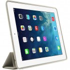 Apple iPad 2 / 3 / 4 klasisks atvēramais smilšains futrālis 