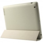 Apple iPad 2 / 3 / 4 klasisks atvēramais smilšains futrālis 