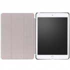 Apple iPad 9.7" 2017 (iPad 9.7" 2018) atvēramais krāsains, balts maciņš 