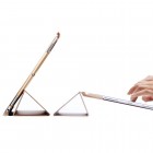 Apple iPad Pro 10.5" (iPad Air 2019) atvēramais zelta slim case maciņš