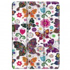 Apple iPad Air 4 10.9" (2020) atvēramais „Butterflies“ krāsains maciņš