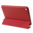 Apple iPad mini 4 (iPad mini 2019) atvēramais sarkans ādas maciņš