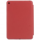 Apple iPad mini 4 (iPad mini 2019) atvēramais sarkans ādas maciņš