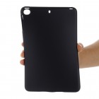 Apple iPad mini 4 (iPad mini 2019) „Shell“ cieta silikona (TPU) melns apvalks