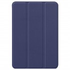 Apple iPad mini 6 2021 atverčiamas mėlynas odinis dėklas - stovas