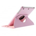 Apple iPad Mini 1 / 2 / 3 atvēramais rozs ādas futrālis, grozās 360° grādu apjomā