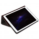 Apple iPad Pro 10.5" (Air 2019) atvēramais brūns futrālis