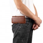 „Waist“ universāla aizverama brūna ieliktņa iespēju piestiprināt pie siksnas (XL+ izmērs)