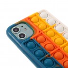 Apple iPhone 11 „Popit“ Bubble zils mīksta silikona (TPU) apvalks