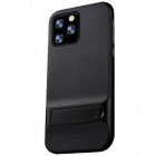 „Kickstand“ pastiprinātas aizsardzības melns Apple iPhone 11 Pro apvalks