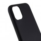 Apple iPhone 11 Pro melns cieta silikona TPU pasaulē planākais apvalks