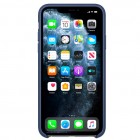 Oficiāls „Apple“ iPhone 11 Pro Max Silicone Case zils silikona apvalks (MXO32ZM/A)