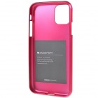 Apple iPhone 11 Pro Max Mercury tumši rozs cieta silikona (TPU) apvalks