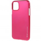 Apple iPhone 11 Pro Max Mercury tumši rozs cieta silikona (TPU) apvalks