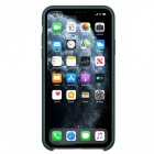 Oficiāls „Apple“ iPhone 11 Pro Max Silicone Case zaļš silikona apvalks (MXO12ZM/A)