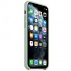 Oficiāls „Apple“ iPhone 11 Pro Silicone Case piparmētru silikona apvalks (MXM72Z/A)
