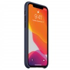 Oficiāls „Apple“ iPhone 11 Pro Silicone Case tumši zils silikona apvalks (MWYJ2ZM/A)