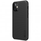 Apple iPhone 12 Mini „Nillkin“ Frosted Shield Pro melns vāciņš, apvalks