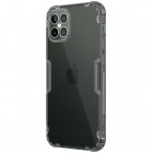 Apple iPhone 12 Pro Max Nillkin Nature dzidrs (pelēks) silikona planākais apvalks