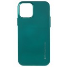 Apple iPhone 12 (12 Pro) Mercury zaļš cieta silikona (TPU) apvalks