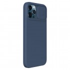 Apple iPhone 12 (12 Pro) „Nillkin“ CamShield MagSafe tumši zils apvalks