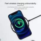 Apple iPhone 12 (12 Pro) „Nillkin“ Flex MagSafe melns vāciņš, apvalks