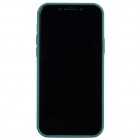 Apple iPhone 12 (12 Pro) cieta silikona (TPU) tumši zaļš apvalks