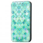 Apple iPhone 13 „Caseneo“ Emerald atvēramais krāsains maciņš