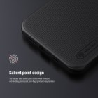 Apple iPhone 13 Mini „Nillkin“ Frosted Shield Pro melns vāciņš, apvalks