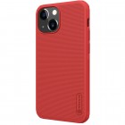 Apple iPhone 13 Mini „Nillkin“ Frosted Shield Pro sarkans vāciņš, apvalks