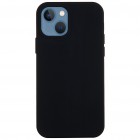 Apple iPhone 13 Mini „Shell“ cieta silikona (TPU) melns apvalks