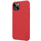 Apple iPhone 13 „Nillkin“ Frosted Shield Pro sarkans vāciņš, apvalks