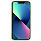 Apple iPhone 13 Shell cieta silikona (TPU) gaiši zaļš apvalks