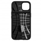 Apple iPhone 13 „Spigen“ Slim Armor CS melns silikons apvalks