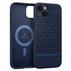Apple iPhone 14 Plus „Caseology“ Parallax Mag zils silikons apvalks